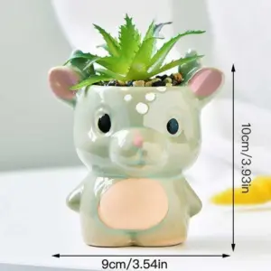 Mini Deer Planter Pot for Air Plants - 