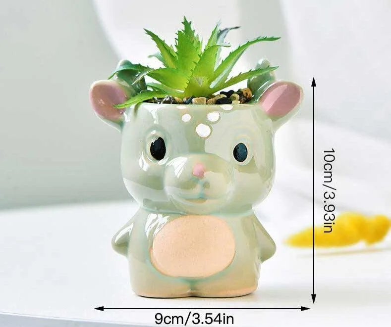 Mini Deer Planter Pot for Air Plants -