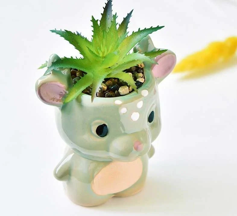 Mini Deer Planter Pot for Air Plants -