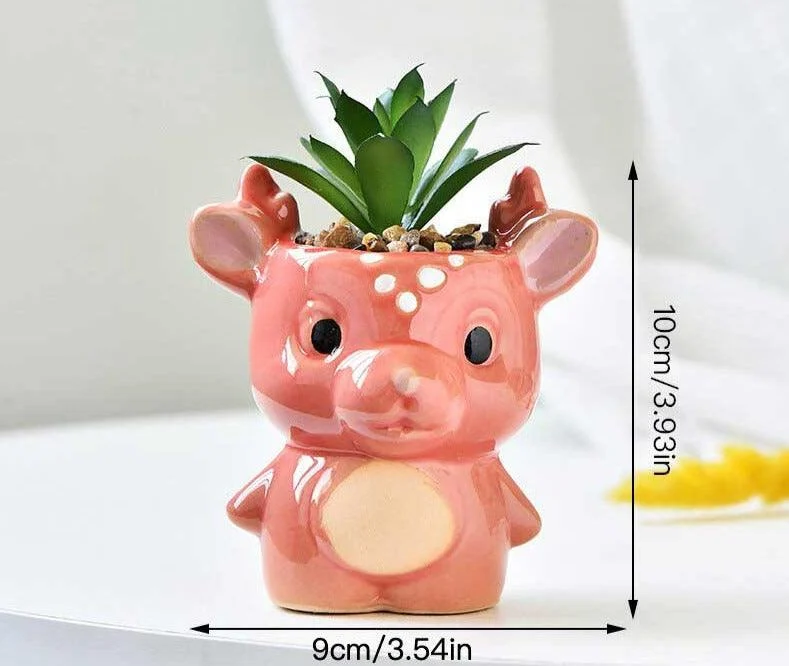 Mini Deer Planter Pot for Air Plants -