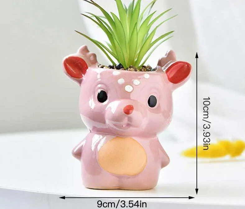 Mini Deer Planter Pot for Air Plants -