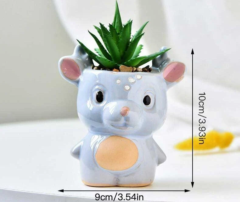 Mini Deer Planter Pot for Air Plants -