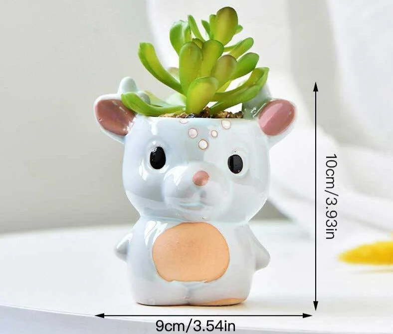 Mini Deer Planter Pot for Air Plants -