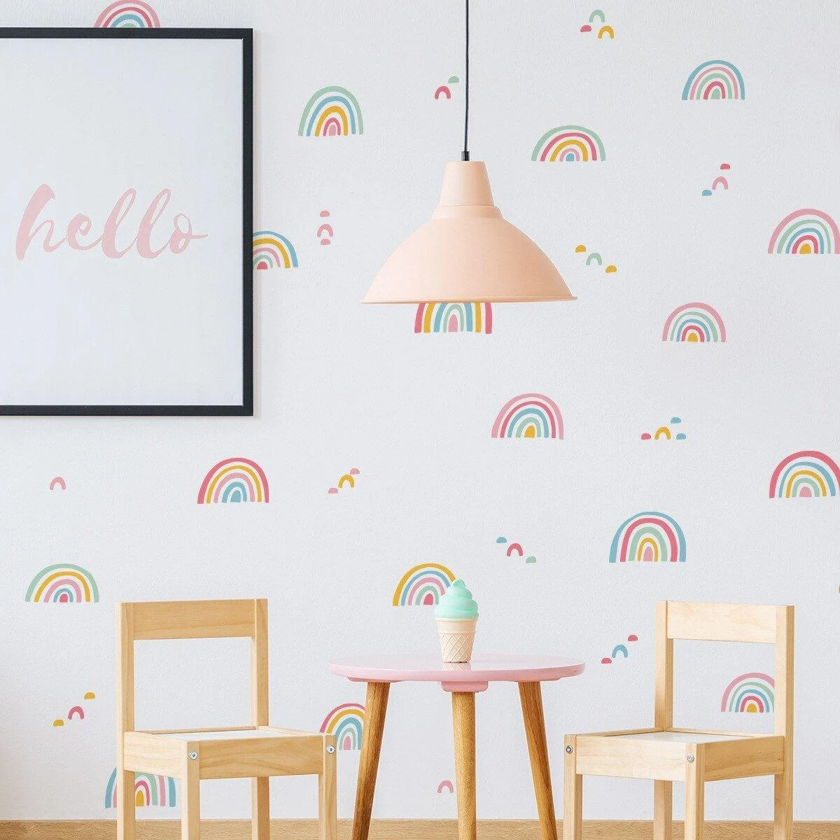 Mini Rainbows Wall Sticker -