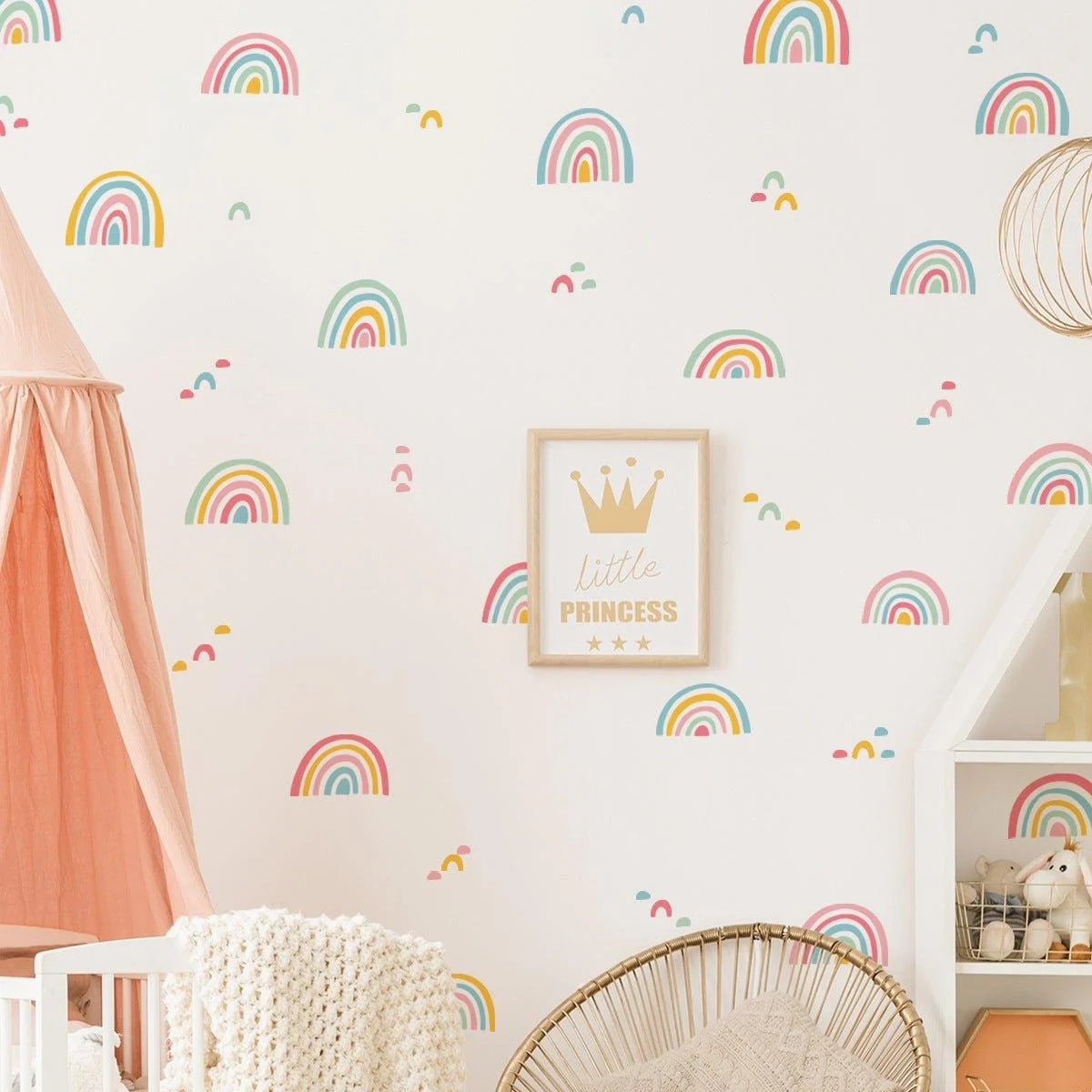 Mini Rainbows Wall Sticker -