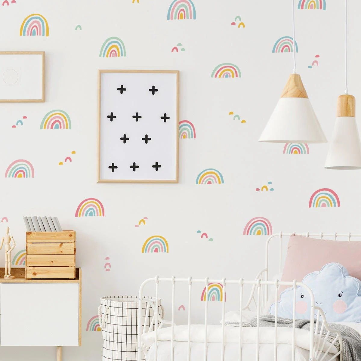 Mini Rainbows Wall Sticker -