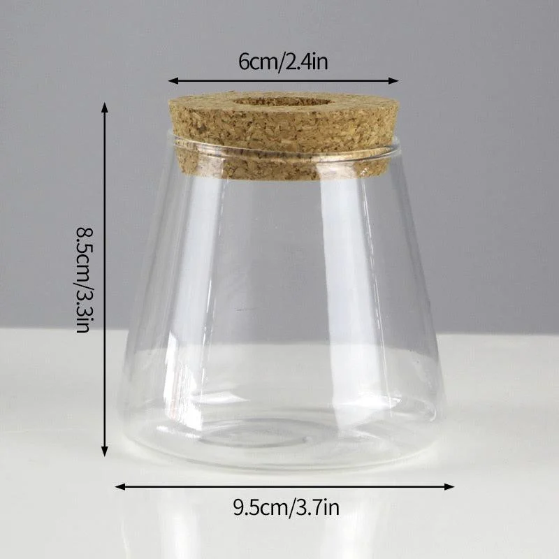 Mini Vintage Hydroponic Flower Glass Pot -
