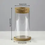 Mini Vintage Hydroponic Flower Glass Pot