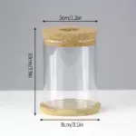 Mini Vintage Hydroponic Flower Glass Pot