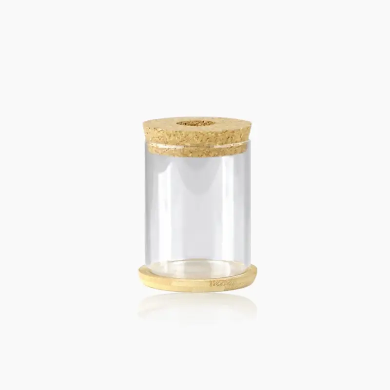 Mini Vintage Hydroponic Flower Glass Pot