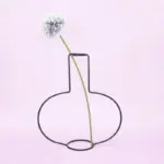 Minimal_Iron_Line_Vase_Holder_-_-4336682 Minimal Iron Line Vase Holder