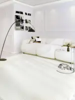 Minimal Pure White Rug Carpet Soft Comfortable Children s Play Mat