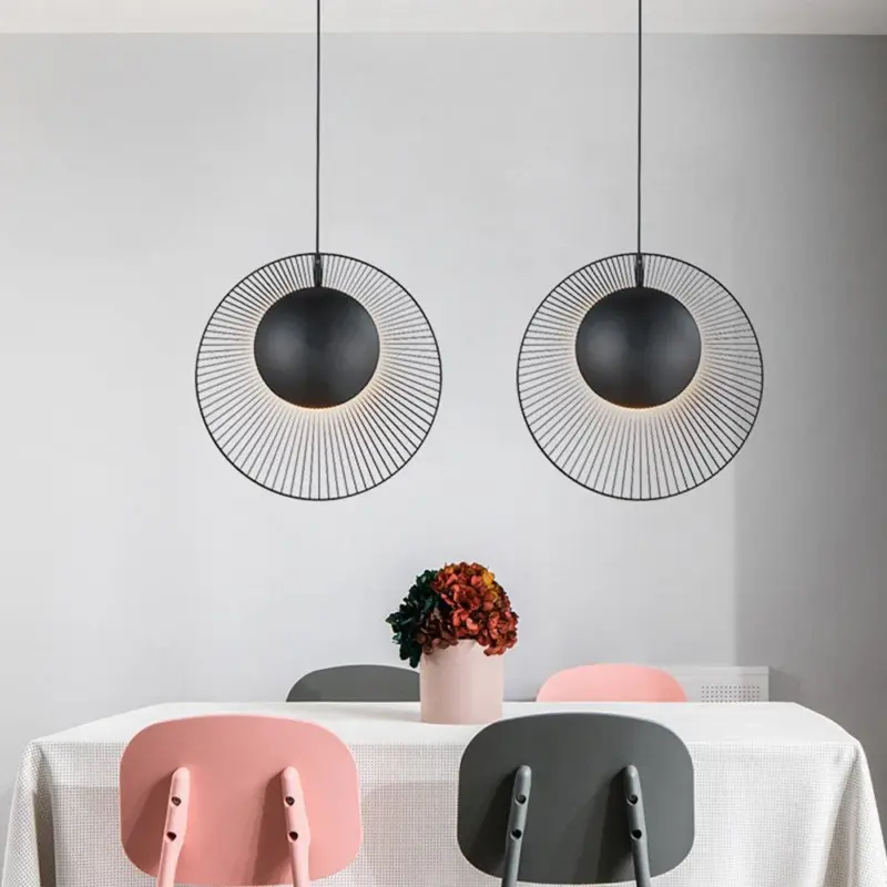 MinimalistBlackMetalPendantLampforDiningRoom Homeko10