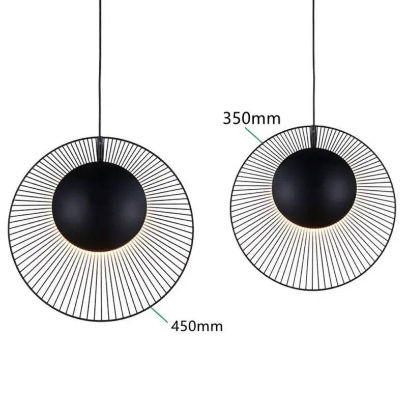 MinimalistBlackMetalPendantLampforDiningRoom Homeko2