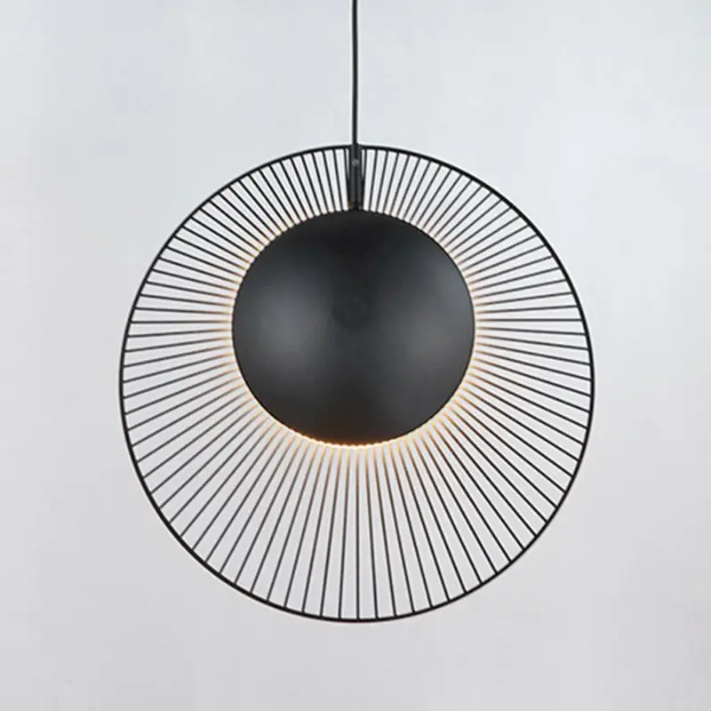 MinimalistBlackMetalPendantLampforDiningRoom Homeko5