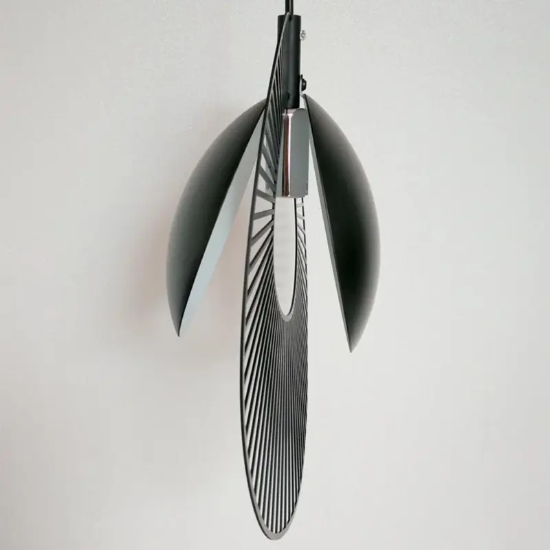 MinimalistBlackMetalPendantLampforDiningRoom Homeko7