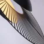 MinimalistBlackMetalPendantLampforDiningRoom Homeko8