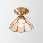 MinimalistEenspoedsCeilingLampinBrass Homeko7