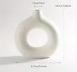 MinimalistNordicDonutDesignVase Homeko1