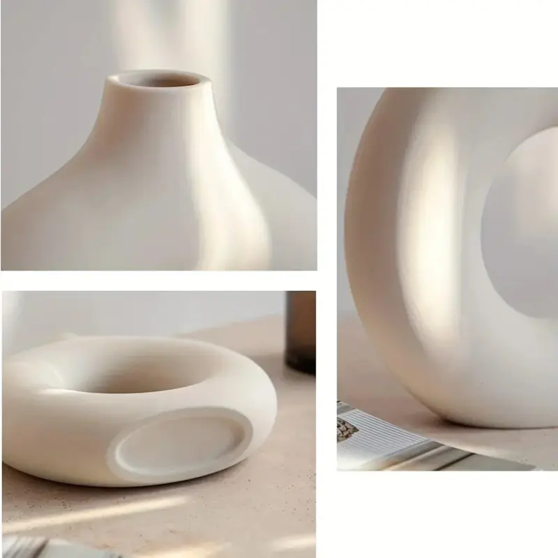 MinimalistNordicDonutDesignVase Homeko6