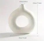 MinimalistNordicDonutDesignVase Homeko7