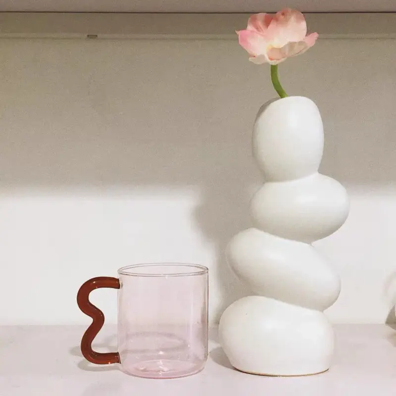 MinimalistPorcelainVase Homeko4