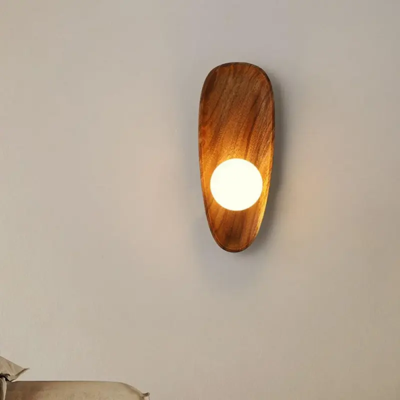 MinimalistSolidWoodWallLamp Homeko3