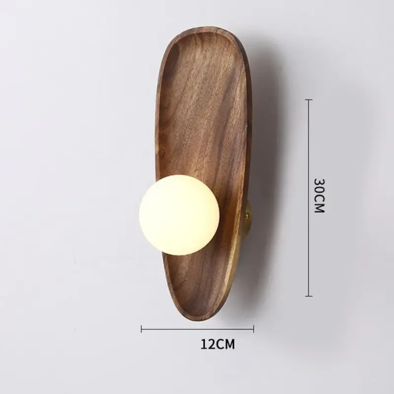 MinimalistSolidWoodWallLamp Homeko6