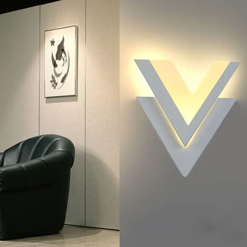 MinimalistV shapedLEDwalllamp Homeko15