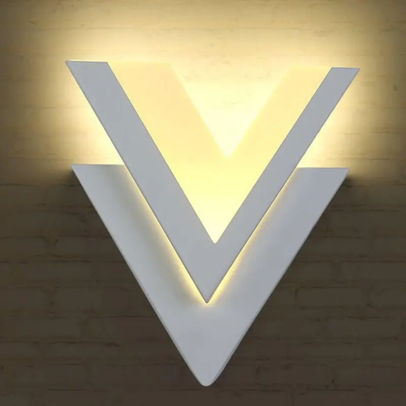 MinimalistV shapedLEDwalllamp Homeko2