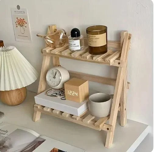 Minimalist Wooden Organizer Storage Rack - Homeko