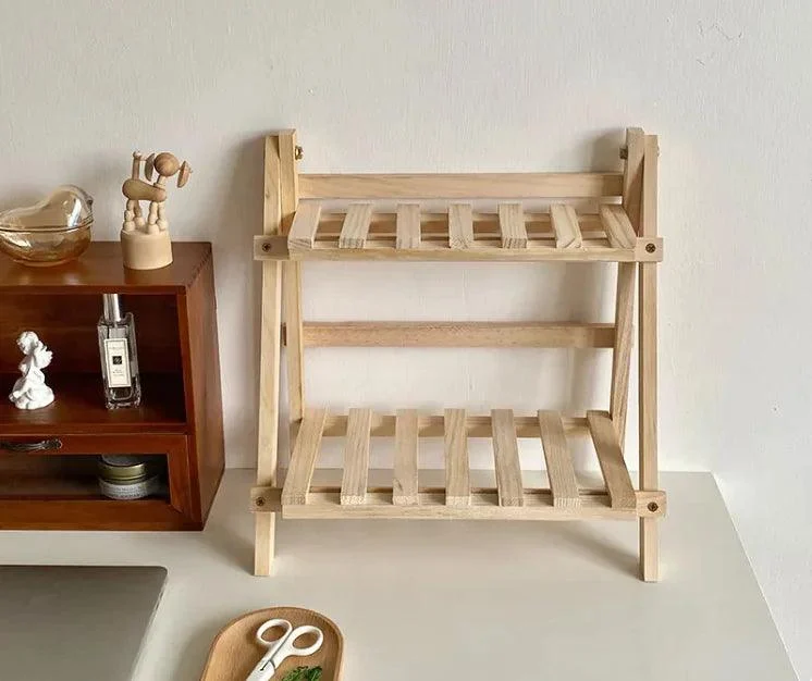 Minimalist Wooden Organizer Storage Rack - Homeko