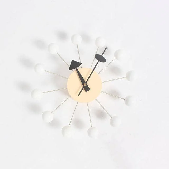 Minimalist 3D Ball Wall Clock: A Sophisticated Timekeeping Solution -