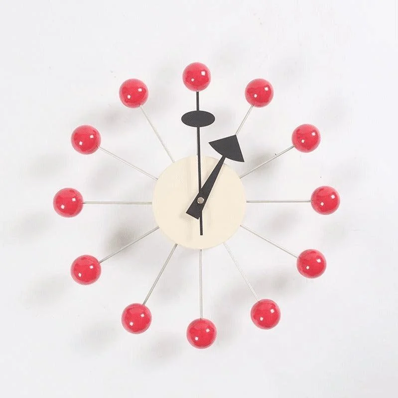 Minimalist 3D Ball Wall Clock: A Sophisticated Timekeeping Solution -