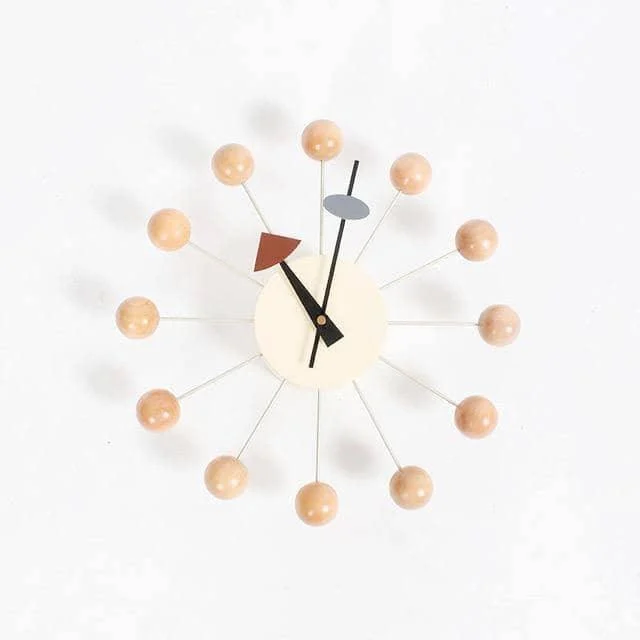 Minimalist 3D Ball Wall Clock: A Sophisticated Timekeeping Solution -