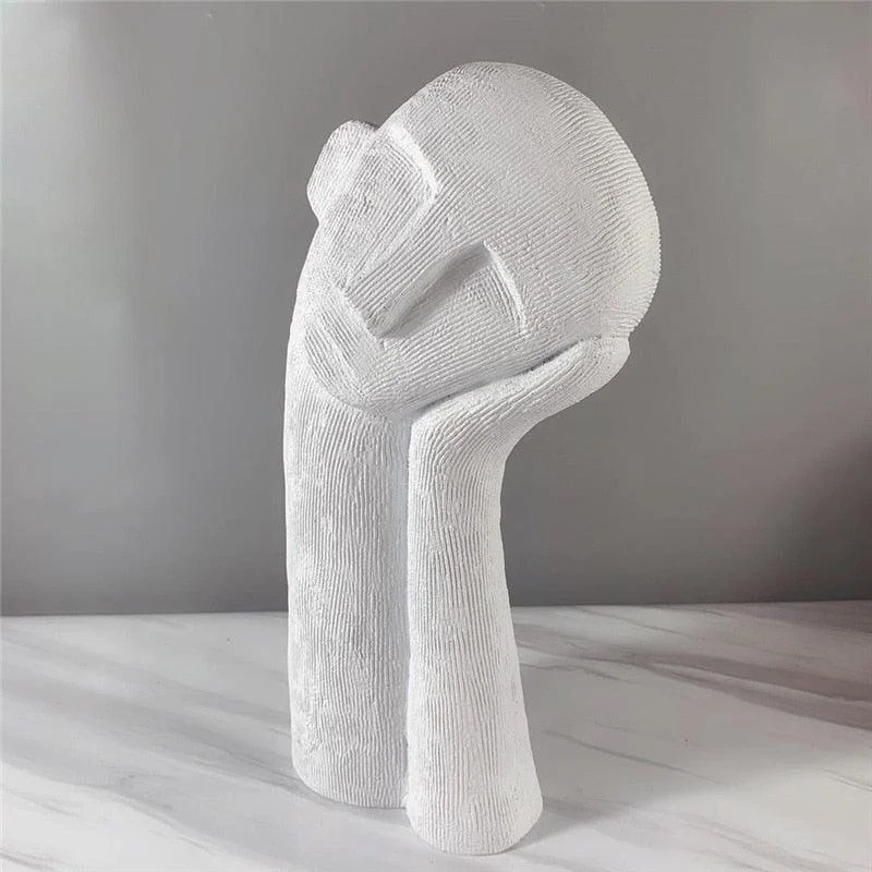 Minimalist Abstract Figure Home Decor Sculpture -