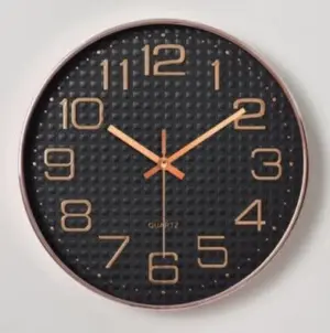 Minimalist Bedroom Silent Wall Clock 10 Inches