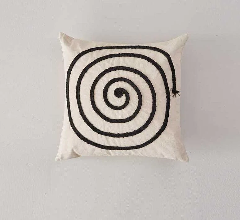 Minimalist Black And White Striped Pillow Covers -
