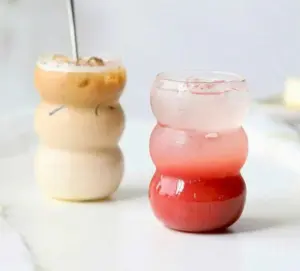 Minimalist Borosilicate Glass Bubble Mug