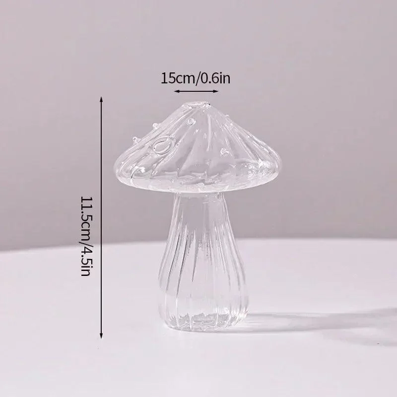 Minimalist Cactus Shaped Glass Vase -