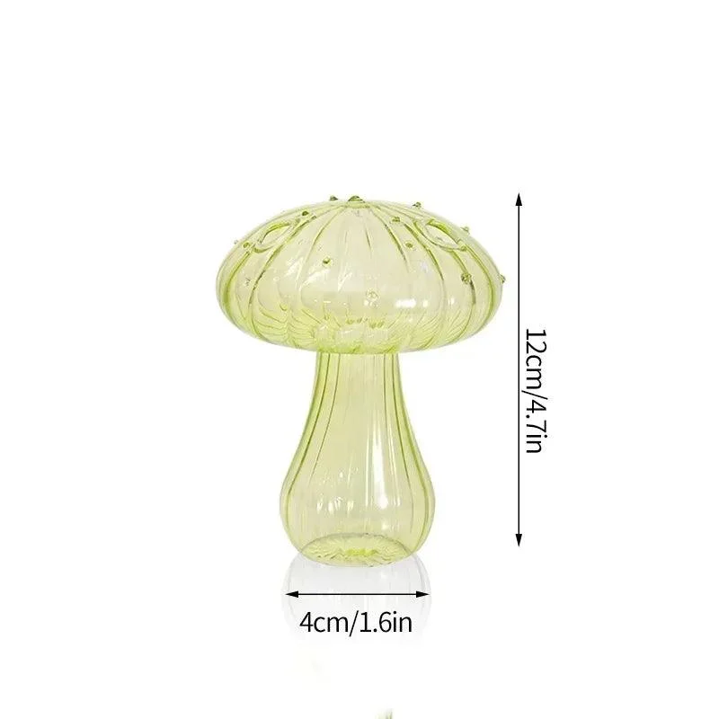 Minimalist Cactus Shaped Glass Vase -