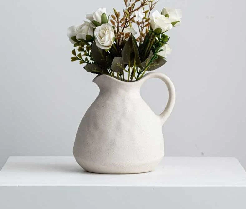 Minimalist Ceramic Boho Flower Vases -