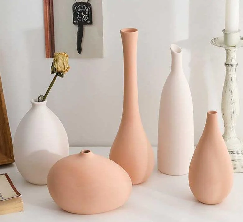 Minimalist Ceramic Boho Vase -