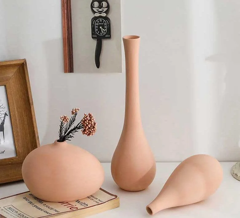 Minimalist Ceramic Boho Vase -