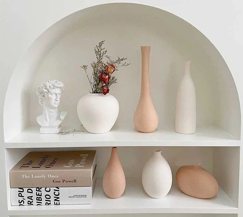 Minimalist Ceramic Boho Vase -