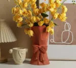 Minimalist_Ceramic_Book_Vase_For_Flowers_with_Bowtie_-_-4337986 Minimalist Ceramic Book Vase For Flowers with Bowtie