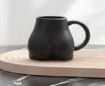 Minimalist Ceramic Chubby Butt Mug