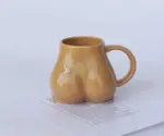 Minimalist Ceramic Chubby Butt Mug