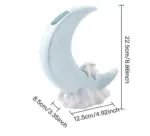 Minimalist Ceramic Moon Flower Vase