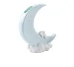 Minimalist Ceramic Moon Flower Vase